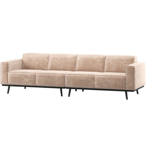 WOOOD 3-zits bank 280 cm Statement - Chenille - Velvet Naturel - vtwonen shop