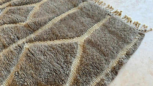 AFK Living vloerkleed Berber - handgemaakt - Wol - 140 x 200 cm