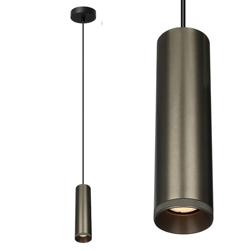 Artdelight hanglamp Milano - 1 lichts - 6.6  x 150   cm - brons - vtwonen shop