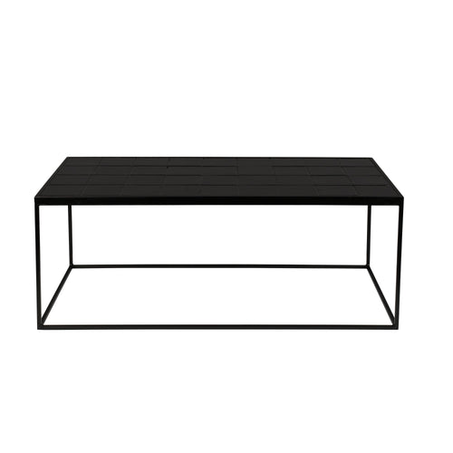 Zuiver Glazed Salontafel 93x42,5 cm Zwart - vtwonen shop