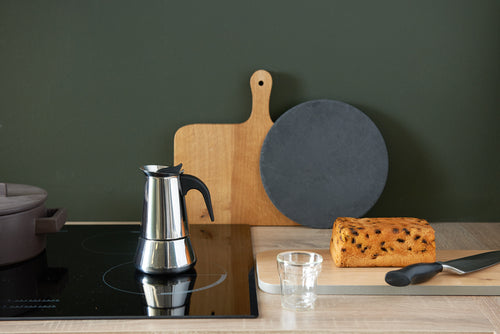 Leopold Vienna - Percolator Trevi 4 kops RVS - vtwonen shop