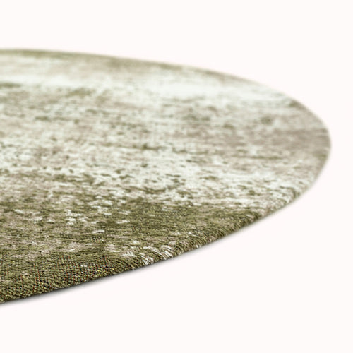 Louis De Poortere vloerkleed Uranus - groen - 140x140cm - vtwonen shop