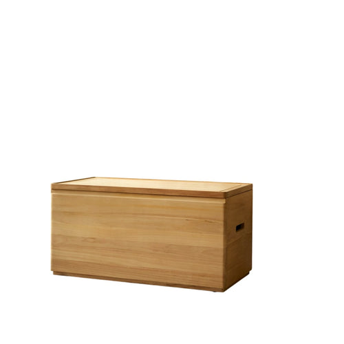 Tikamoon Kist van massief teak - Naturel