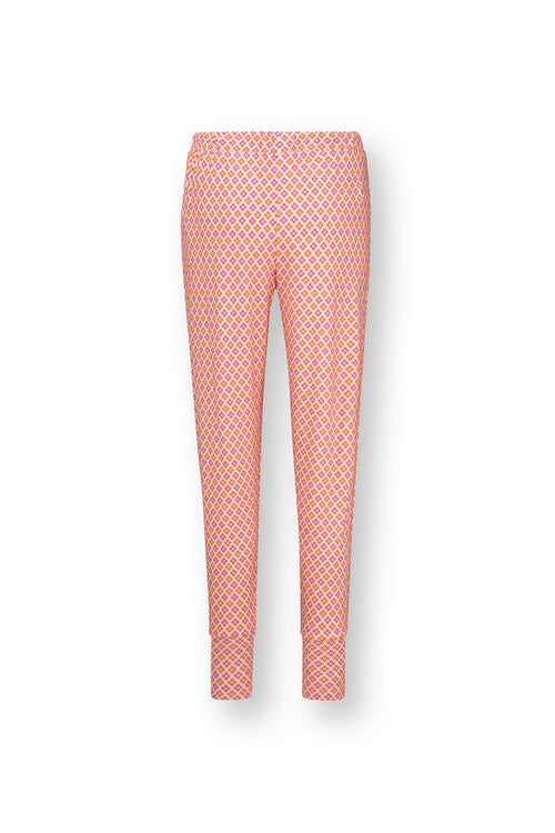 Pip Studio - Bobien Lange pyjamabroek - Dames - Mojo - Roze - L