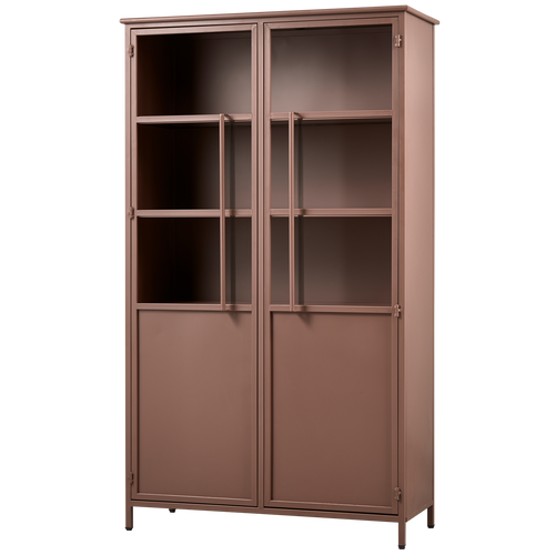 BePureHome vitrinekast Exhibit - Metaal - Tan - 170x99x44 - vtwonen shop