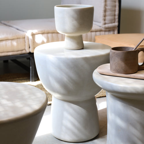 Household Hardware - Tafel - Djembé - Tadelakt - vtwonen shop