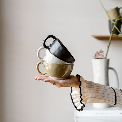 The Table Atelier Cappuccino Mok 220 ml Rosé - vtwonen shop