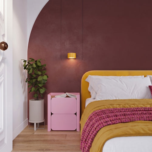 Sollux Lighting Wandlamp MODO 1 geel Gx53 - 10x12x6cm