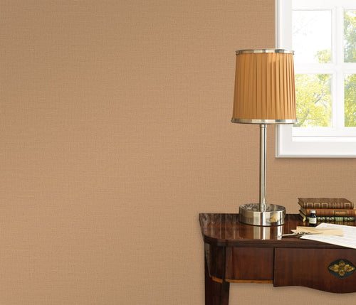 Erismann behang linnenstructuur bruin - 53 cm x 10.05 m - 661429 - vtwonen shop