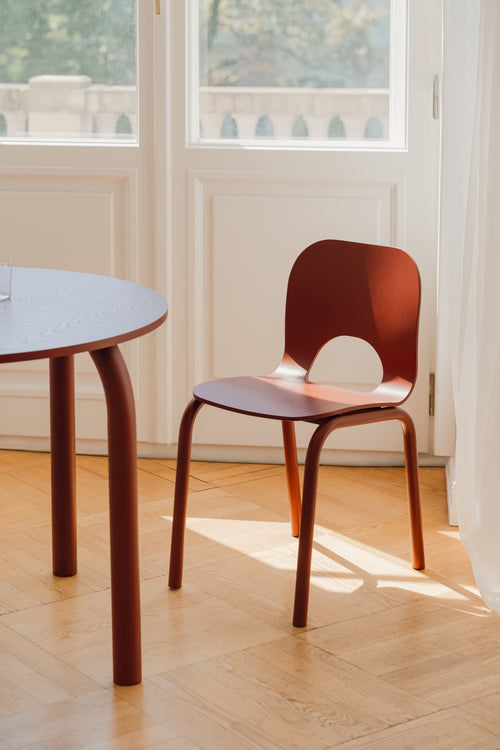 noo.ma MEKO Tafel - Auburn Red - vtwonen shop