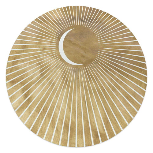 Reinders glasschilderij Maan - Ø 50cm