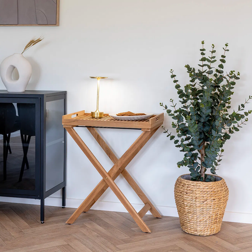 Artichok Celeste Houten Bijzettafel Naturel - 60 x 40 cm - vtwonen shop