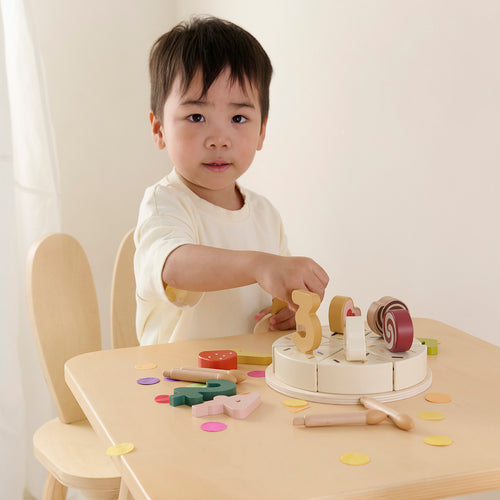 Petite Amélie Verjaardagstaart van hout - 23-delig - Cake - vtwonen shop