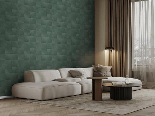 Sanders & Sanders behang dierenhuid vergrijsd zeegroen - 53 cm x 10 m - 640093 - vtwonen shop