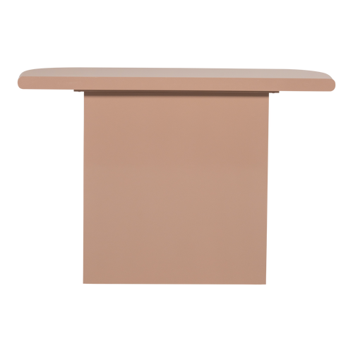 WOOOD bijzettafel Nocta - Hout - Hoogglans Lichtroze - 81x120x30