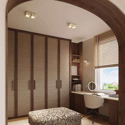 Sollux Lighting Plafondlamp OVIO 1 beige Gx53 - 12x12x6cm