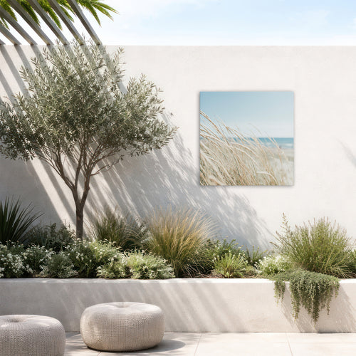 Art for the Home Buitencanvas - Strand - 50x50cm