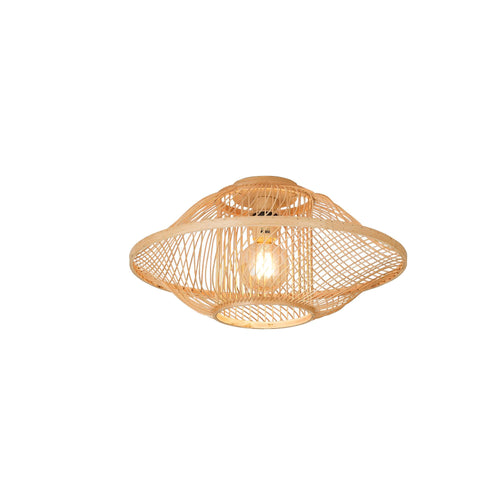 GOOD&MOJO plafonniere MAUI - bruin - Ø50cm - vtwonen shop