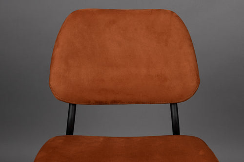 Dutchbone Darby Eetkamerstoelen Terra Cotta - Set van 2 - vtwonen shop