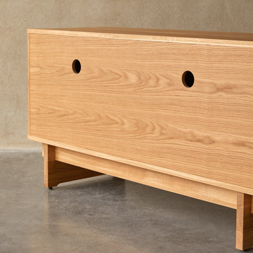 Tikamoon Eikenhouten dressoir 135 cm - Naturel - vtwonen shop