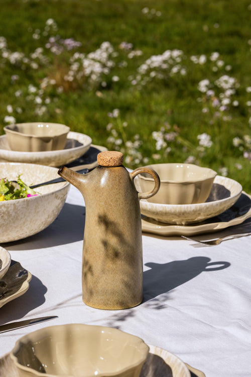 Mimo Homeware serviesset Wild Olive & Limestone Valley - 6-delig - 2 personen