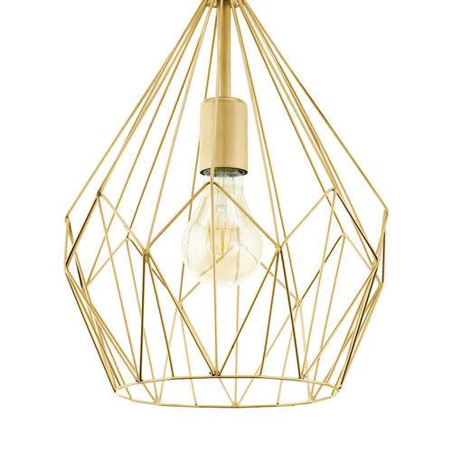 EGLO hanglamp Carlton - e27 - ø 31 cm - goud - vtwonen shop