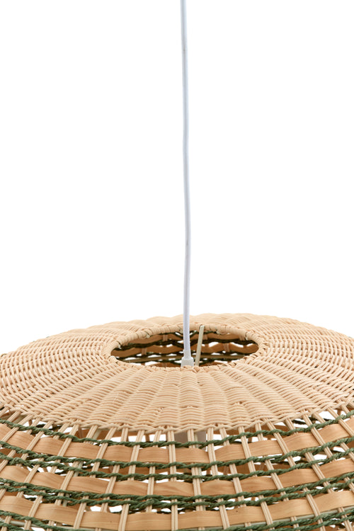 Light & Living hanglamp TAWELA - groen - Ø59.5x28cm