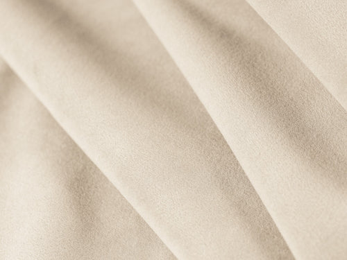 Cosmopolitan Design rechter hoekbank Chicago 4-zits, flueel lichtbeige - 167x294x78cm