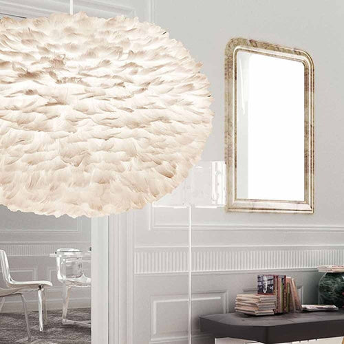 Umage Eos X-large hanglamp white - met koordset wit - Ø 75 cm - vtwonen shop