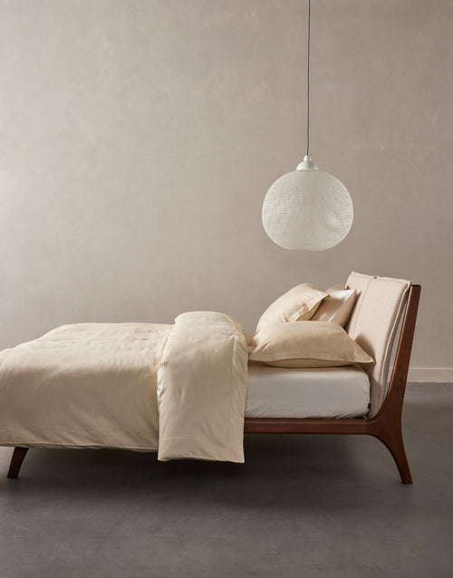 Essenza Aziza dekbedovertrek - Lits-Jumeaux XL – 260x200/220 cm - Ivoor