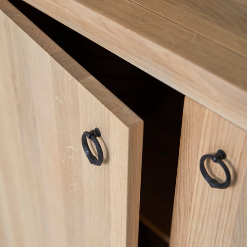 Tikamoon Eikenhouten dressoir 125 cm - Naturel - vtwonen shop