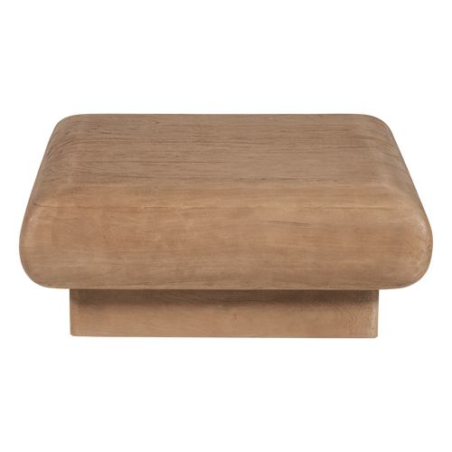 WOOOD salontafel Rimea - Mangohout - Lichtbruin - 31x80x80