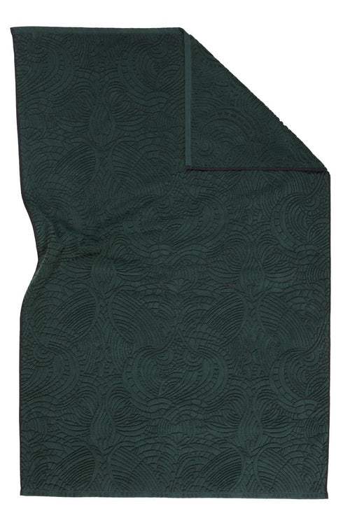 MOOOI Dodo Pavone - Douchehanddoek - Donker Groen - 100x150 / 40x49 Inch cm