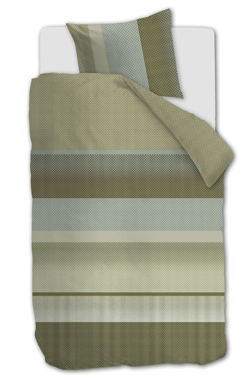 Beddinghouse Dekbedovertrek Marthe - 140 x 200/220 cm - Groen