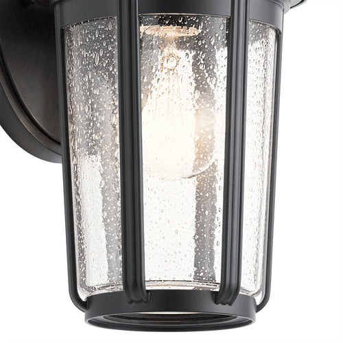 Elstead Kichler Fairfield Outdoor Wandlantaarn Zwart, IP44