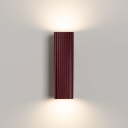 Sollux Lighting Wandlamp RAYO 20 bordeaux - 6x8x20cm