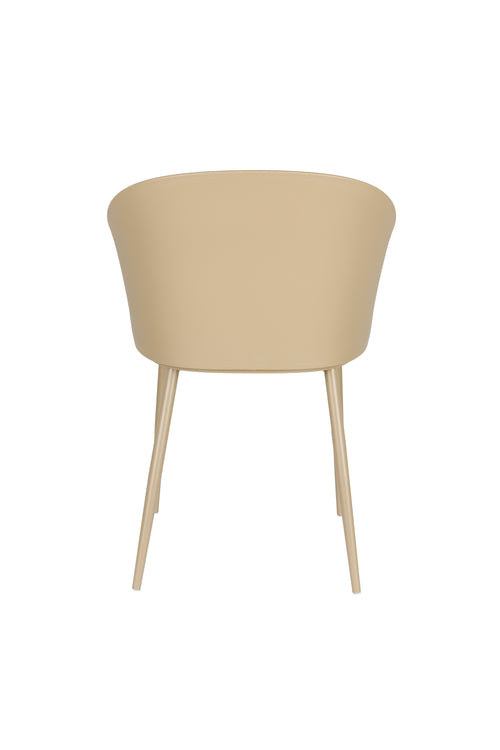 Housecraft Living Gigi Eetkamerstoel Beige - Set van 2 - vtwonen shop