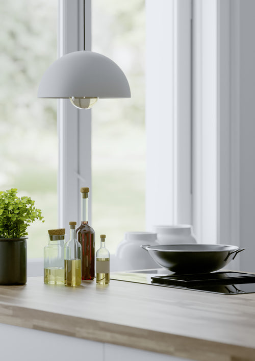 EGLO hanglamp Gaetano - e27 - 1 lichts - ø30cm - wit