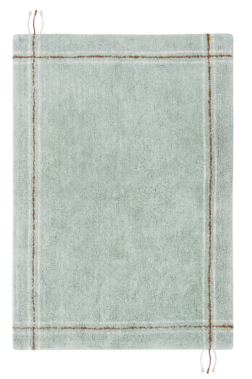 Lorena Canals wasbaar vloerkleed Cuisine Blauw Salie