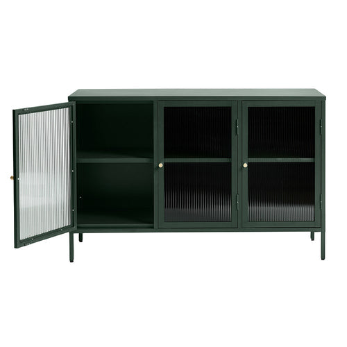 Olivine Katja metalen sideboard groen - 132 x 40 cm - vtwonen shop