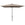 Lotus parasol - 250x250 cm - carbon black - zwart