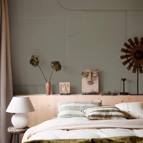 vtwonen Fotobehang - soft 3D old khaki