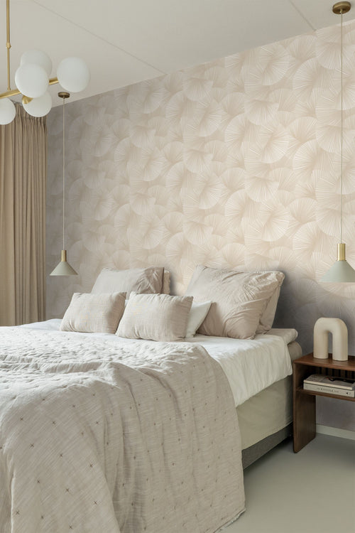 Origin Wallcoverings behang grafisch 3D motief beige - 0.53 x 10.05 m - 348041