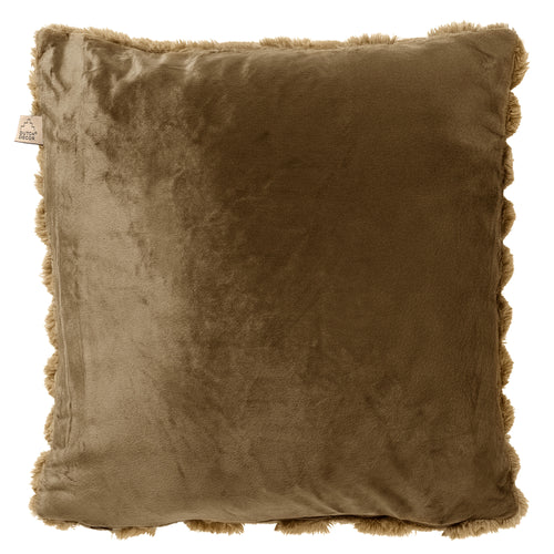 VIVA - sierkussen 45x45 cm - superzacht - 100% gerecycled - Military Olive - groen