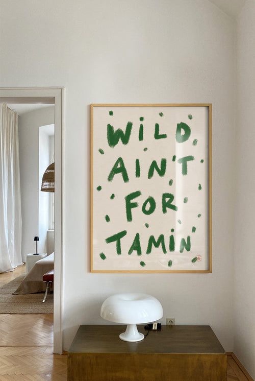 Das Rotes Rabbit - Taming - PSTR studio Kunst Poster - vtwonen shop