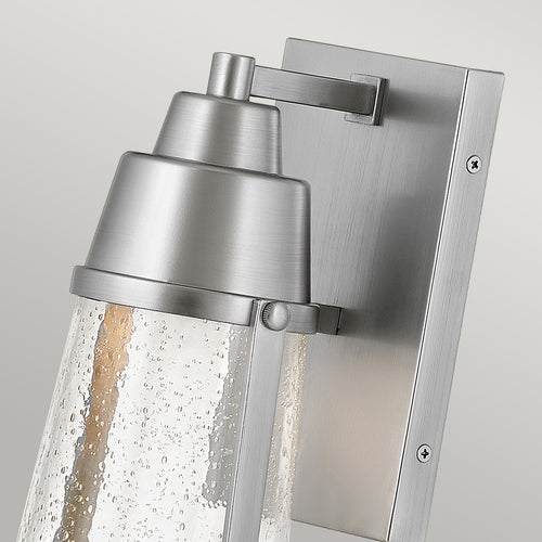 Elstead Hinkley Miles Outdoor Wandlantaarn Gelakt Satijn Nikkel, IP44