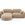 Cosmopolitan Design Modulaire hoekbank links Sydney 3-zits, flueel, lichtbeige - 165x230x70cm