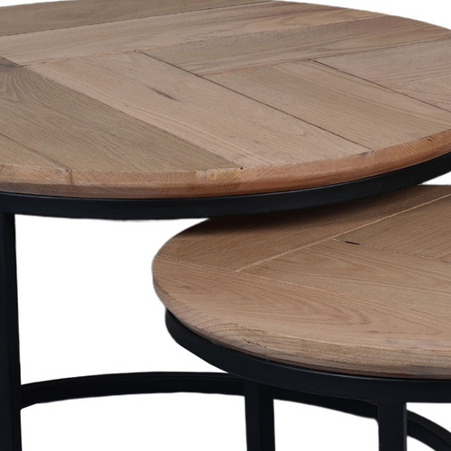 Starfurn  salontafel Otik - bruin - 70x70x45cm - vtwonen shop