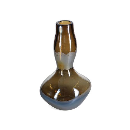 S|P Collection - Vaas 19,5xH32,5cm organic metallic grey Vesper