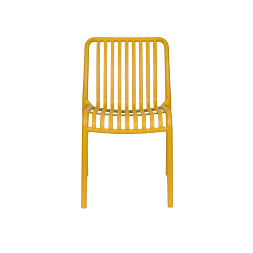 Housecraft Living Mante Tuinstoelen Kunststof Geel - Set van 4 - vtwonen shop